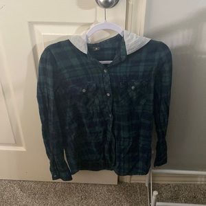 Empyre medium flannel hoodie